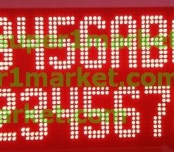 P10-R Haberleşme Otomasyon PLC PC MODBUS RS232 RS485 Network Otopark LED'li Protokollü Enformasyon/Mesaj Panoları