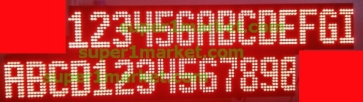 P10-R Haberleşme Otomasyon PLC PC MODBUS RS232 RS485 Network Otopark LED'li Protokollü Enformasyon/Mesaj Panoları