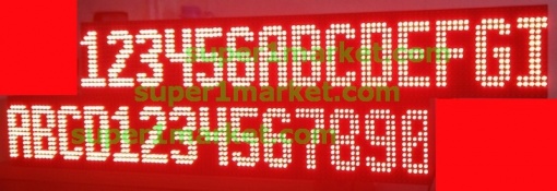 P10-R Haberleşme Otomasyon PLC PC MODBUS RS232 RS485 Network Otopark LED'li Protokollü Enformasyon/Mesaj Panoları - Görsel 18