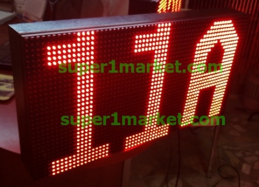 P10-R Haberleşme Otomasyon PLC PC MODBUS RS232 RS485 Network Otopark LED'li Protokollü Enformasyon/Mesaj Panoları - Görsel 5