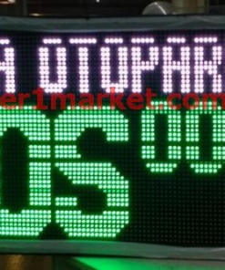 P10-RGB Haberleşme Otomasyon PLC PC MODBUS RS232 RS485 Network Otopark LED'li Protokollü Enformasyon/Mesaj Panoları