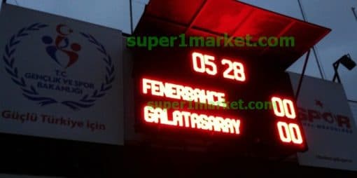 200Hx400Wcm 48cm Futbol Skorbordu - Görsel 3