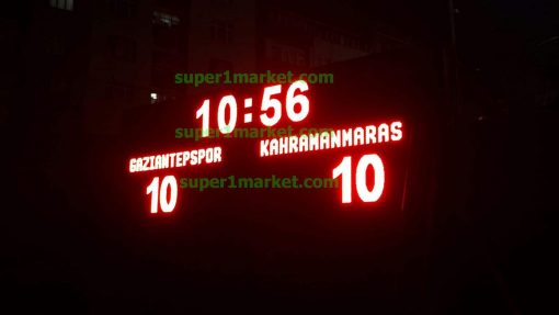 180Hx580Wcm 48cm Futbol Skorbordu - Görsel 2