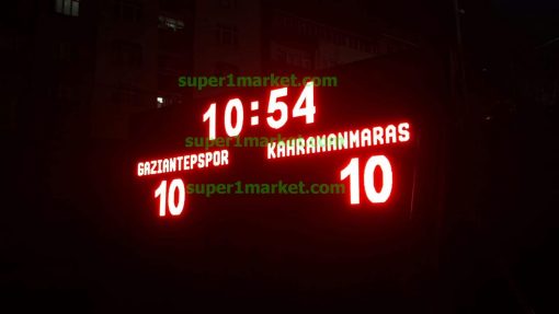 180Hx580Wcm 48cm Futbol Skorbordu - Görsel 5