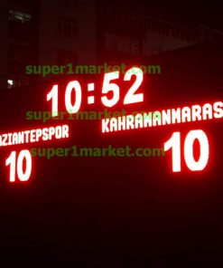 183Hx281Wcm 48cm Futbol Skorbordu