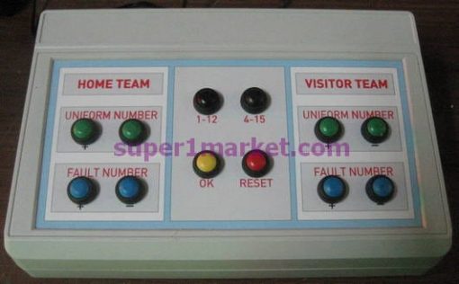PROFESYONEL ÇOK AMAÇLI SKORBORD(32CM): BASKETBOL, VOLEYBOL, HENTBOL - Görsel 14