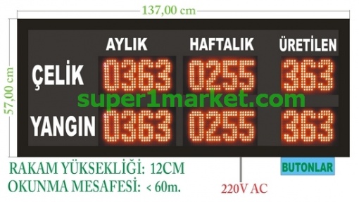 Fabrika Endüstriyel Otomasyon PLC PC Modbus RS232 RS485 Buton Girişli Sensör(Termokupl,0-10V,4-20ma, Analog Gerilim) Girişli LEDli Gösterge - Görsel 23