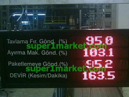 Fabrika Endüstriyel Otomasyon PLC PC Modbus RS232 RS485 Buton Girişli Sensör(Termokupl,0-10V,4-20ma, Analog Gerilim) Girişli LEDli Gösterge - Görsel 18