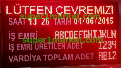 Fabrika Endüstriyel Otomasyon PLC PC Modbus RS232 RS485 Buton Girişli Sensör(Termokupl,0-10V,4-20ma, Analog Gerilim) Girişli LEDli Gösterge - Görsel 12