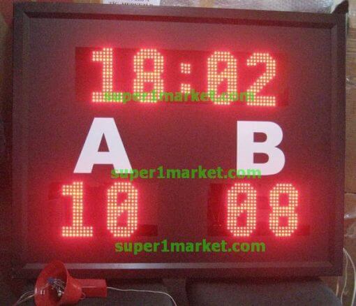 90Hx100Wcm 16cm Halısaha Skorbordu - Görsel 4