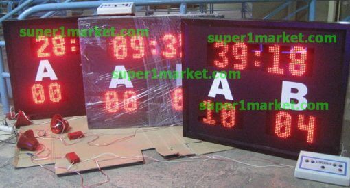 90Hx100Wcm 16cm Halısaha Skorbordu - Görsel 6