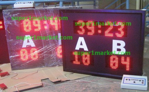 90Hx100Wcm 16cm Halısaha Skorbordu - Görsel 7