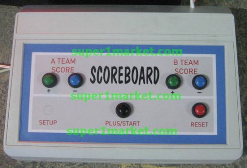 60Hx90Wcm 12cm Halısaha Skorbordu - Görsel 3