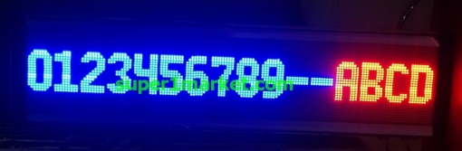 P6-RGB Haberleşme Otomasyon PLC PC MODBUS RS232 RS485 Network Otopark LED'li Protokollü Enformasyon/Mesaj Panoları - Görsel 6