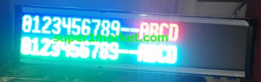 P6-RGB Haberleşme Otomasyon PLC PC MODBUS RS232 RS485 Network Otopark LED'li Protokollü Enformasyon/Mesaj Panoları