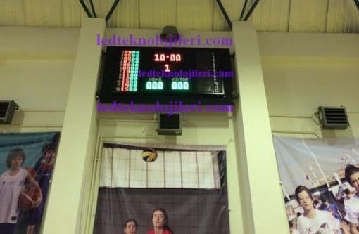 OKUL TİPİ ÇOK AMAÇLI SKORBORD(16CM): BASKETBOL, VOLEYBOL, HENTBOL - Görsel 7