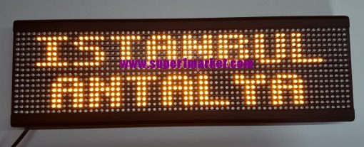 P7,62-R Haberleşme Otomasyon PLC MODBUS RS232 RS485 Network Otopark LED'li Protokollü Enformasyon/Mesaj Panoları: Endüstriyel LED Panelleri - Görsel 6