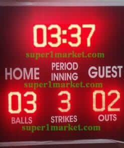 PORTATİF/AYAKLI ÇOK AMAÇLI ( FOOTBALL BASEBALL SOCCER ) 23CM SKORBORD